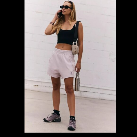 FREE PEOPLE FP MOVEMENT ALL STAR SUPER BERRY PULL ON SHORTS NWOT L - Picture 6 of 13